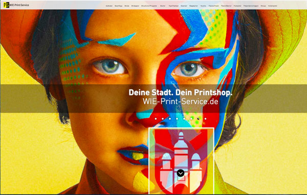wie print service webdesign